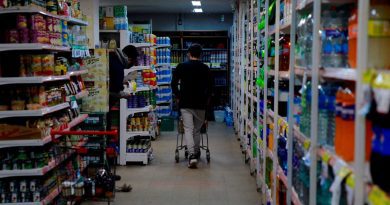 Una persona compra en un supermercado EFE / DEMIAN ALDAY ESTÉVEZ